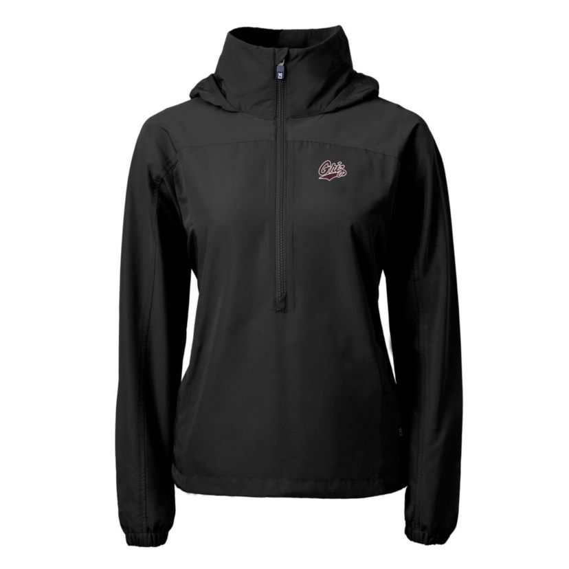 NCAA Montana Grizzlies Charter Eco Recycled Half-Zip Anorak Jacket
