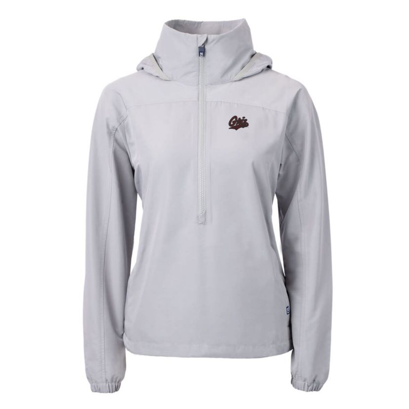 NCAA Montana Grizzlies Charter Eco Recycled Half-Zip Anorak Jacket
