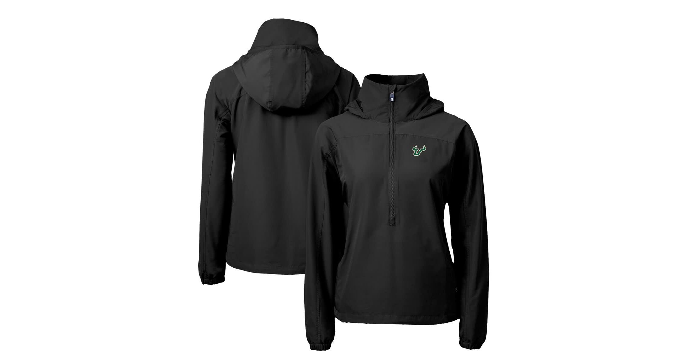 NCAA South Florida Bulls Charter Eco Recycled Half-Zip Anorak Jacket