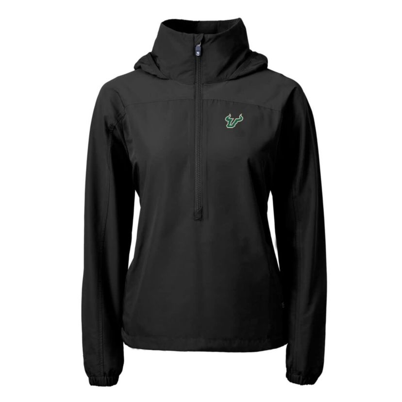 NCAA South Florida Bulls Charter Eco Recycled Half-Zip Anorak Jacket