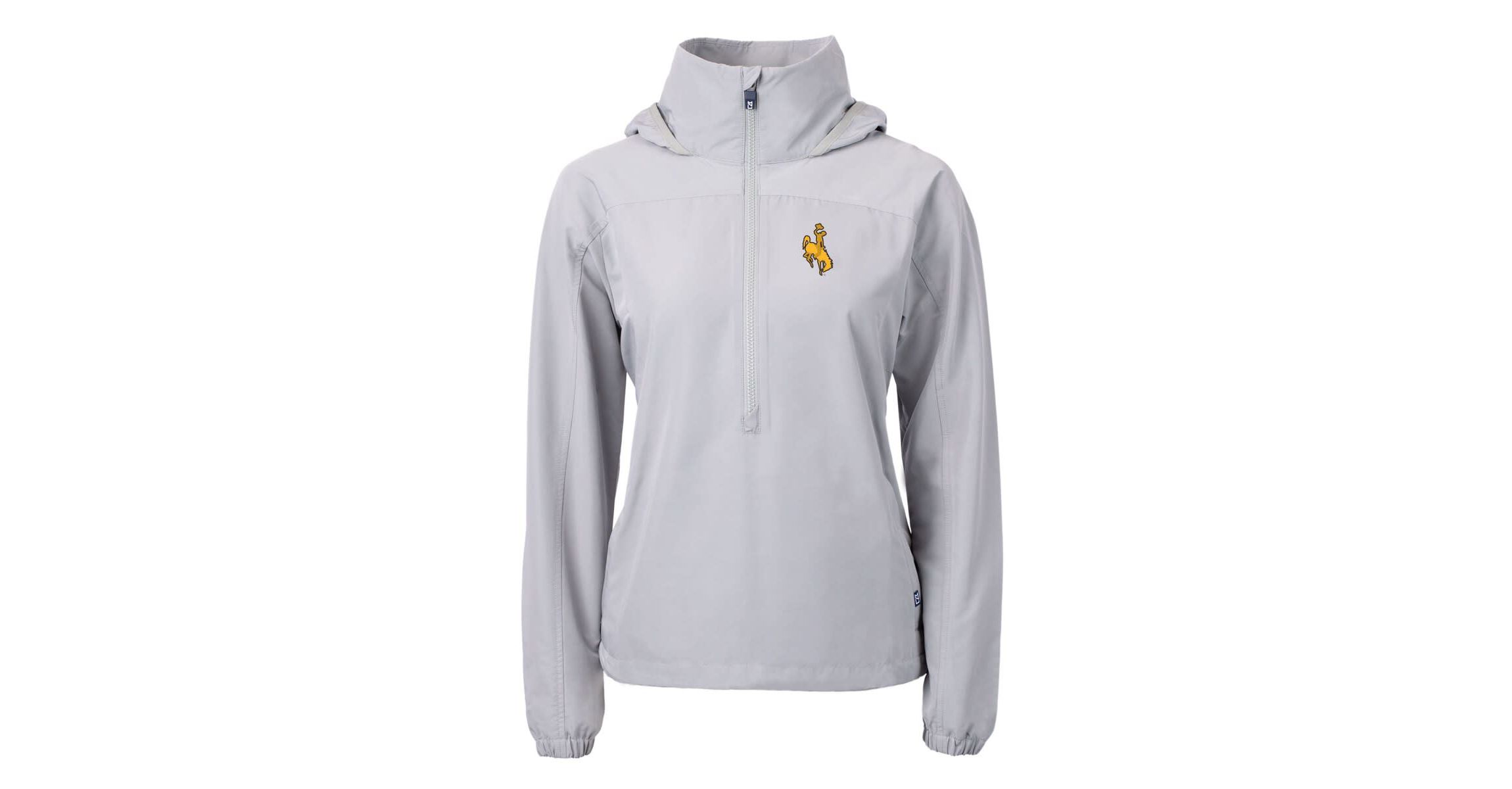 NCAA Wyoming Cowboys Charter Eco Recycled Half-Zip Anorak Jacket