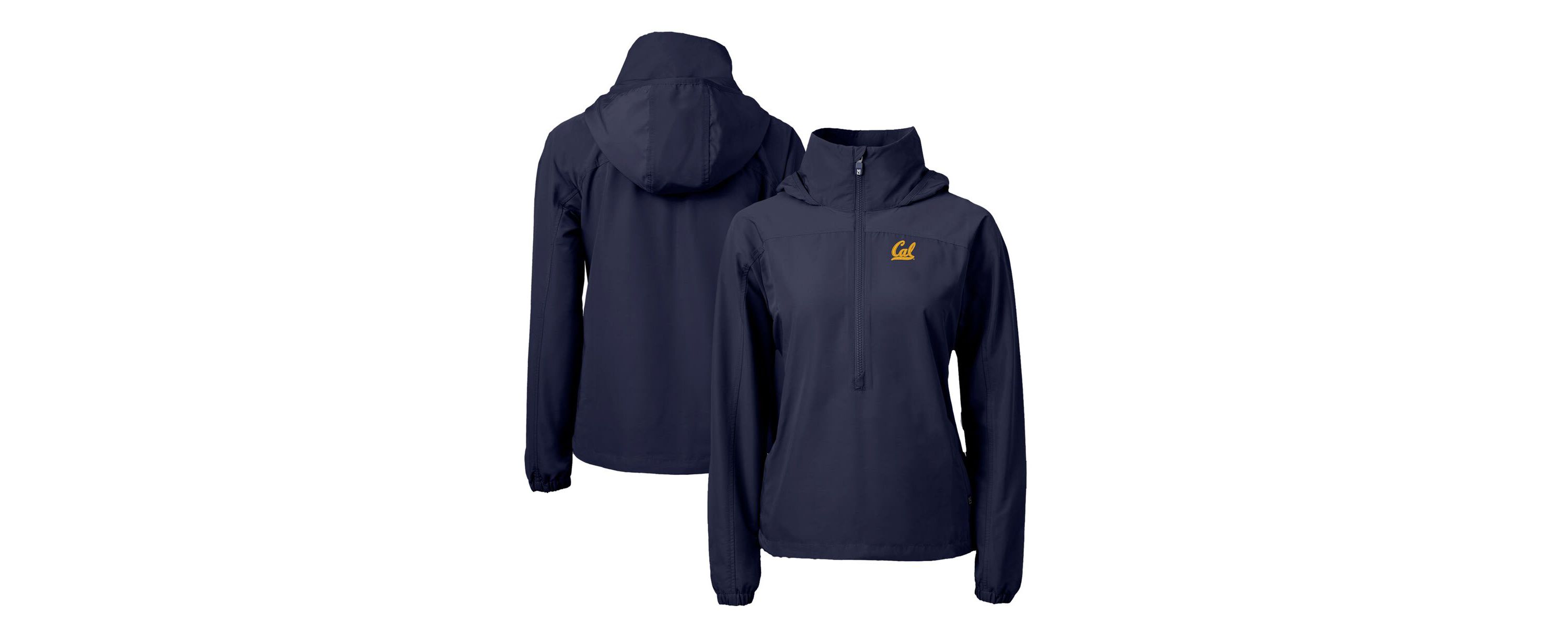 California Golden Bears NCAA Cal Bears Charter Eco Recycled Half-Zip Anorak Jacket