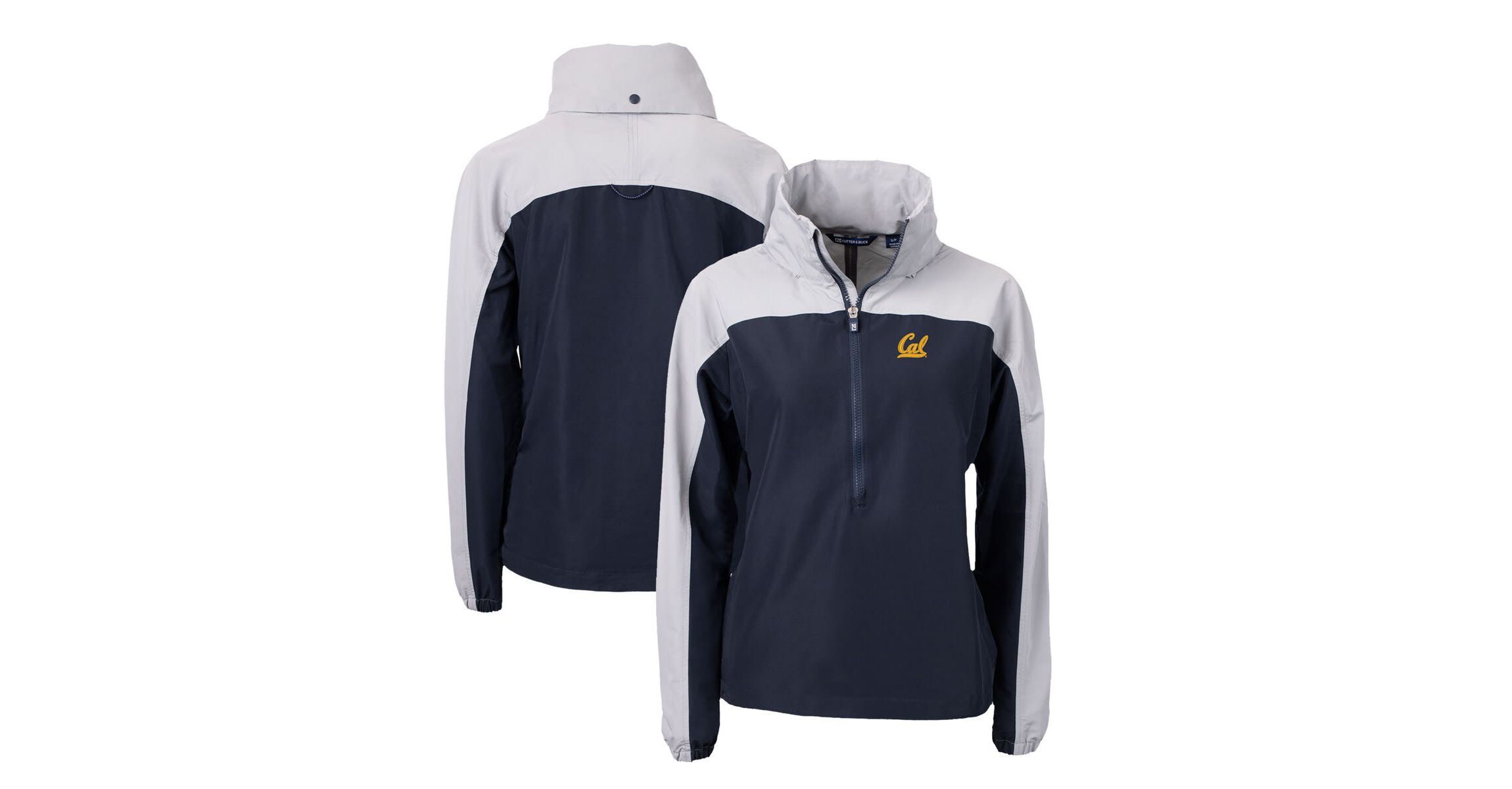 California Golden Bears NCAA Cal Bears Charter Eco Recycled Half-Zip Anorak Jacket