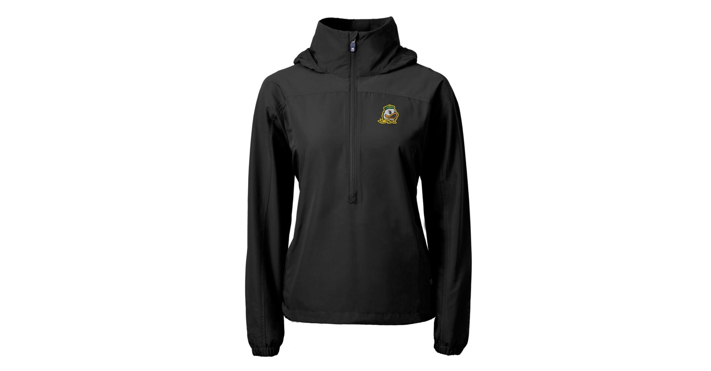 NCAA Oregon Ducks Charter Eco Recycled Half-Zip Anorak Jacket