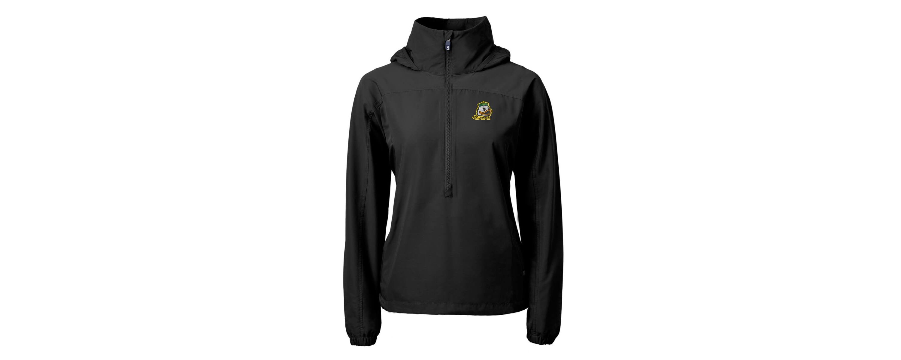 NCAA Oregon Ducks Charter Eco Recycled Half-Zip Anorak Jacket