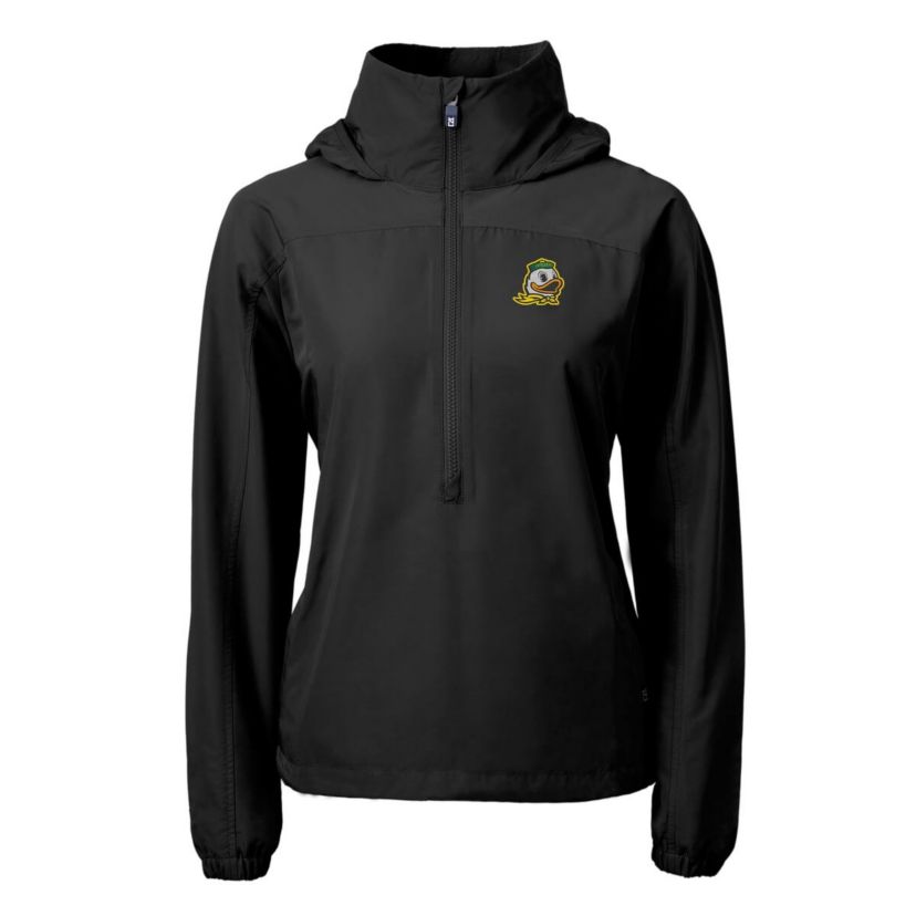 NCAA Oregon Ducks Charter Eco Recycled Half-Zip Anorak Jacket