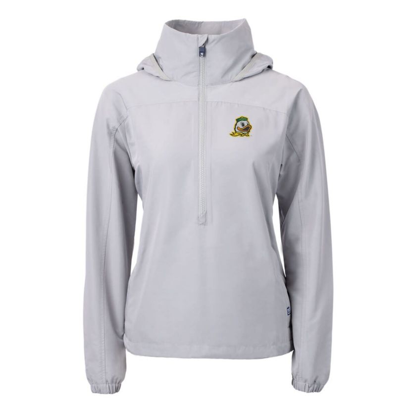 NCAA Oregon Ducks Charter Eco Recycled Half-Zip Anorak Jacket