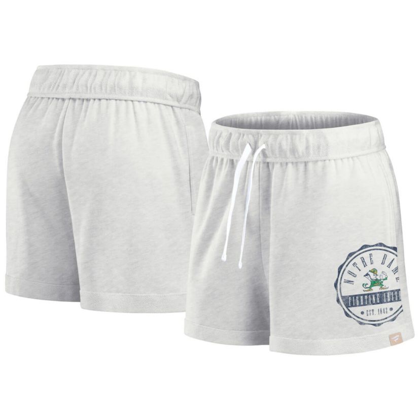 NCAA Fanatics Notre Dame Fighting Irish Win Badge Shorts