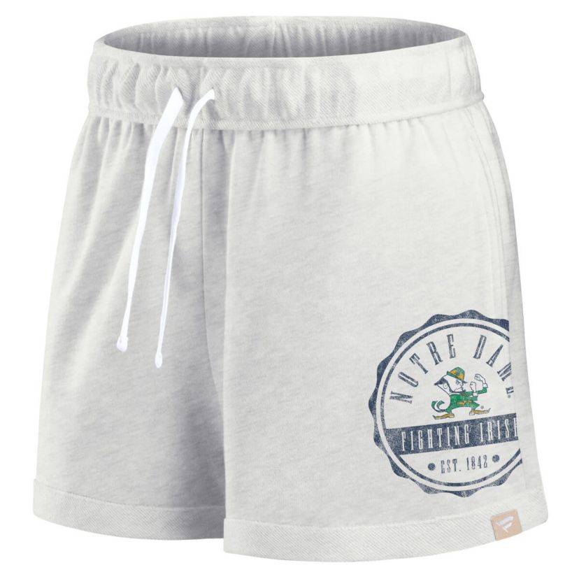 NCAA Fanatics Notre Dame Fighting Irish Win Badge Shorts