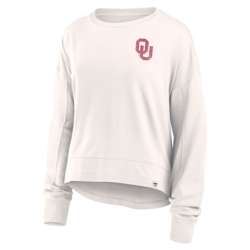 NCAA Fanatics Oklahoma Sooners Kickoff Full Back Long Sleeve T-Shirt