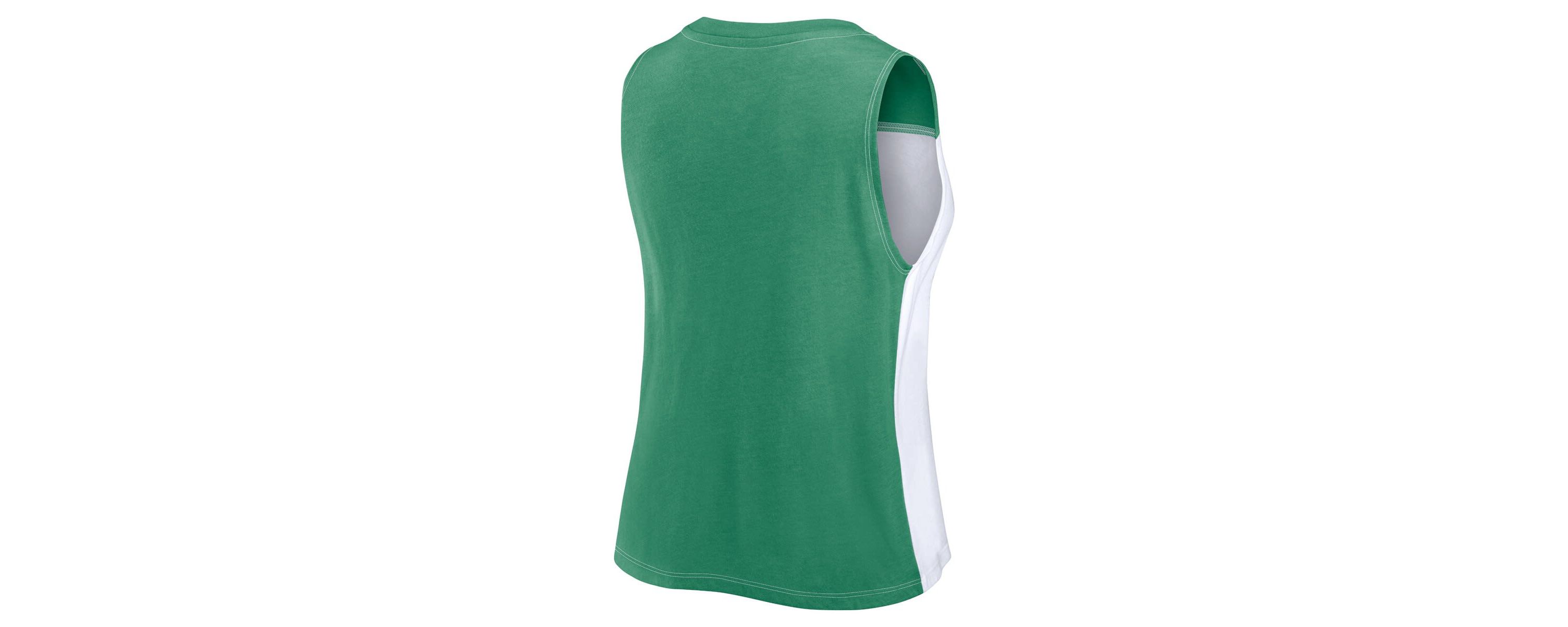 Miami (FL) Hurricanes NCAA Fanatics Miami Hurricanes Colorblock High Neck Tank Top
