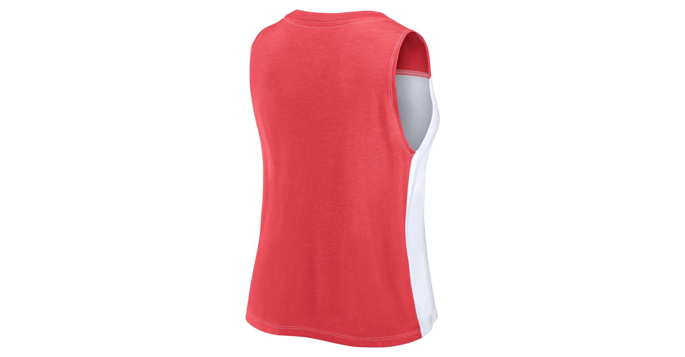 NCAA Fanatics Oklahoma Sooners Colorblock High Neck Tank Top