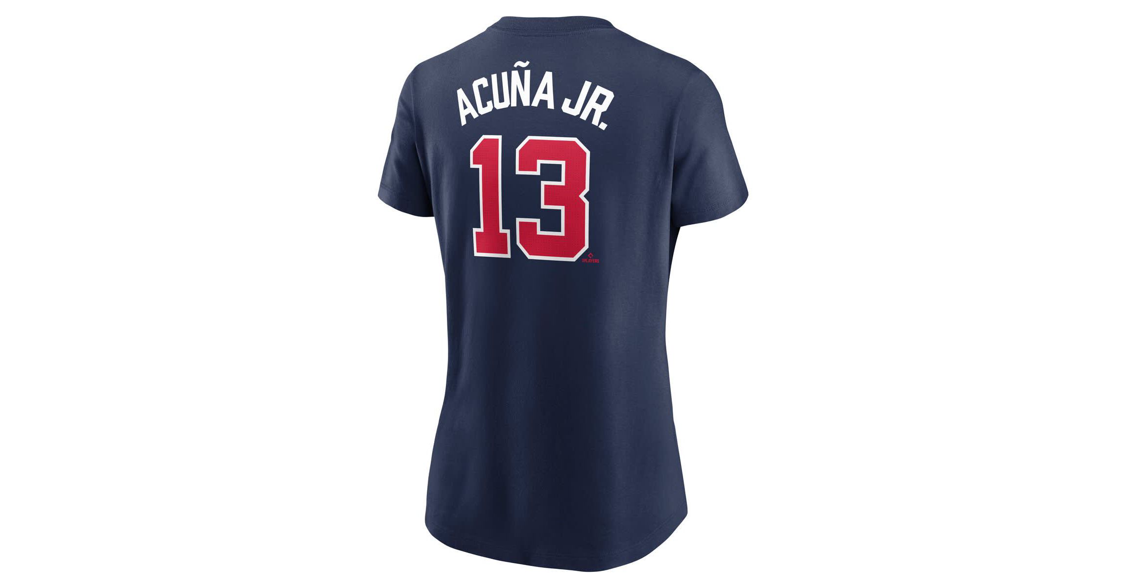 MLB Nike Ronald Acuña Jr. Atlanta Braves Fuse Name & Number T-Shirt