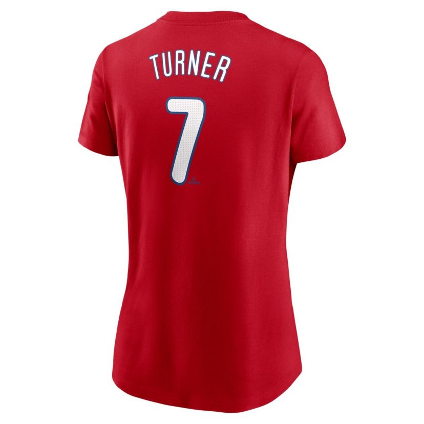 MLB Nike Trea Turner Philadelphia Phillies Fuse Name & Number T-Shirt