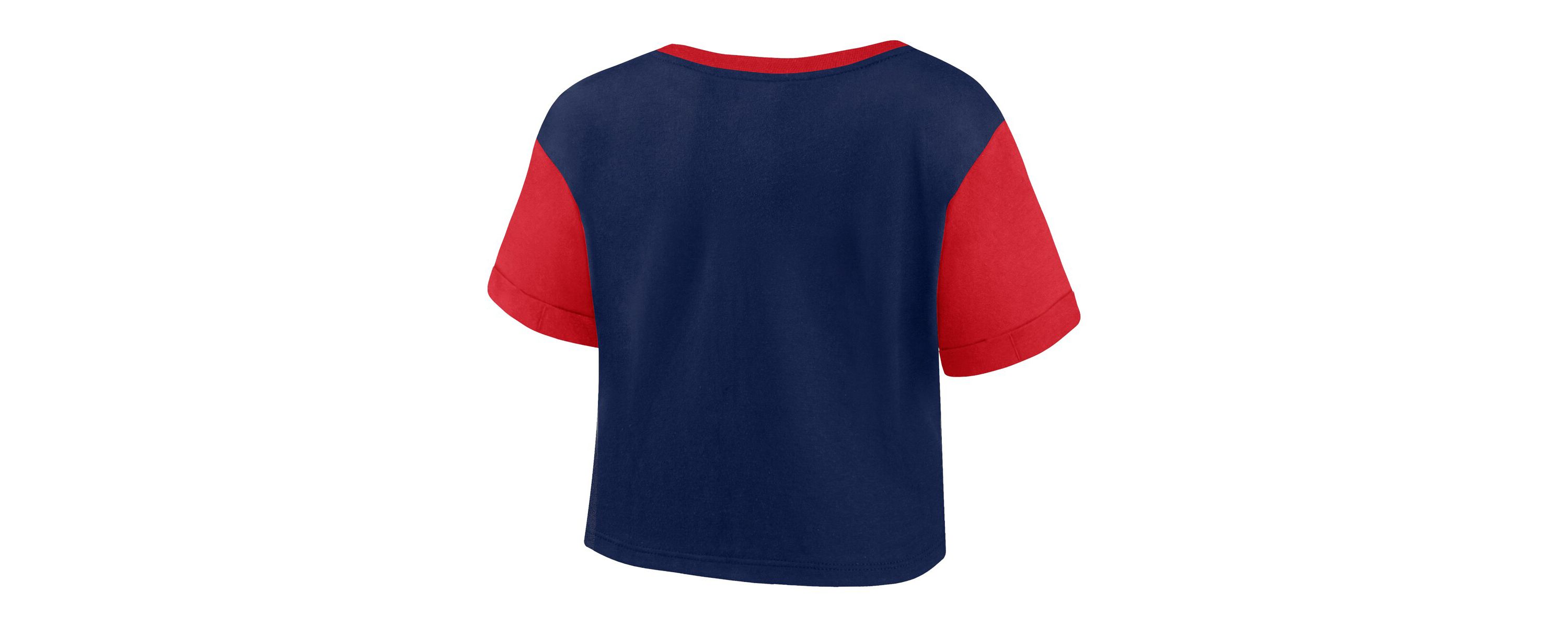 Olympics Fanatics Team USA Circle Badge Cropped Fashion T-Shirt