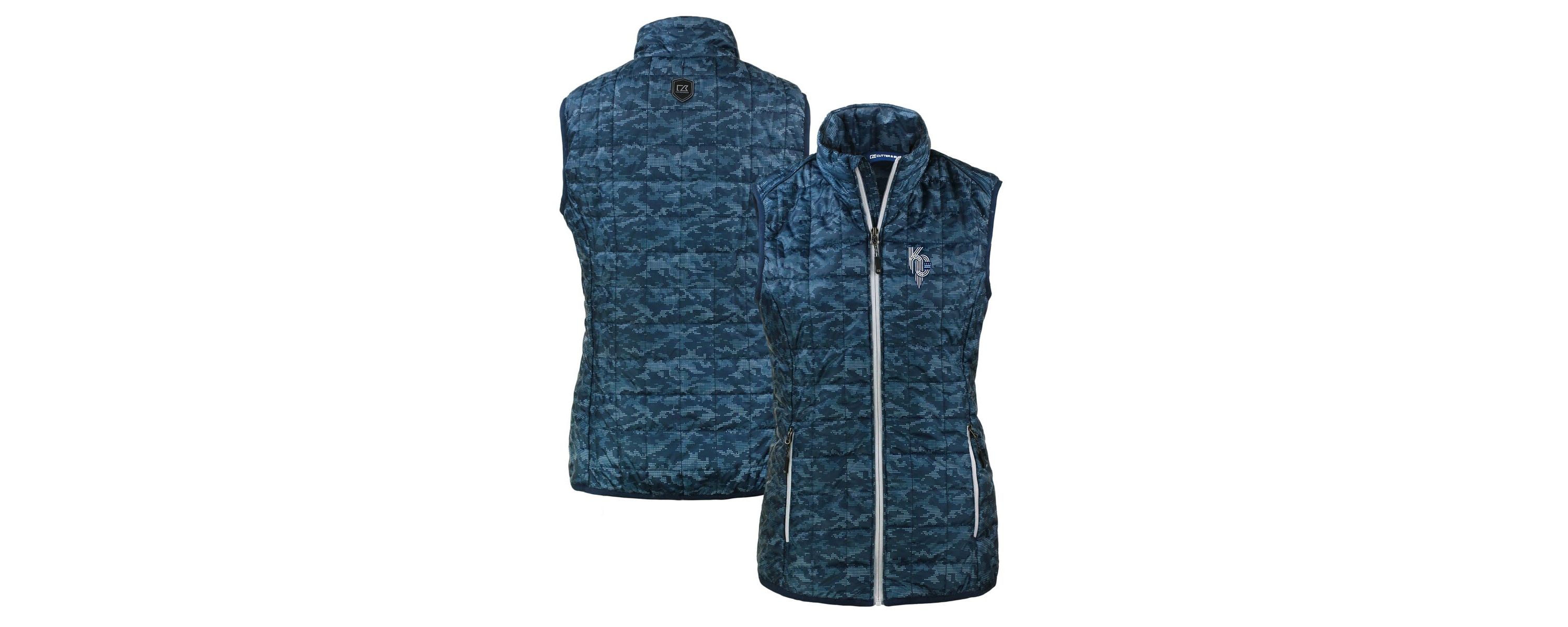 MLB Kansas City Royals City Connect Rainier PrimaLoft Eco Insulated Full-Zip Puffer Vest