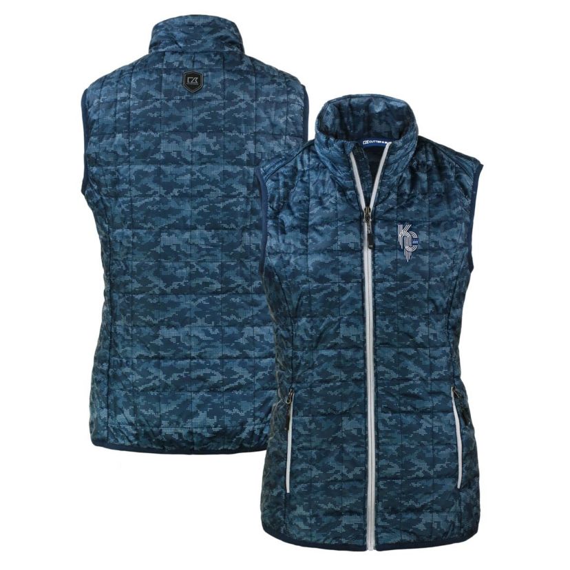 MLB Kansas City Royals City Connect Rainier PrimaLoft Eco Insulated Full-Zip Puffer Vest
