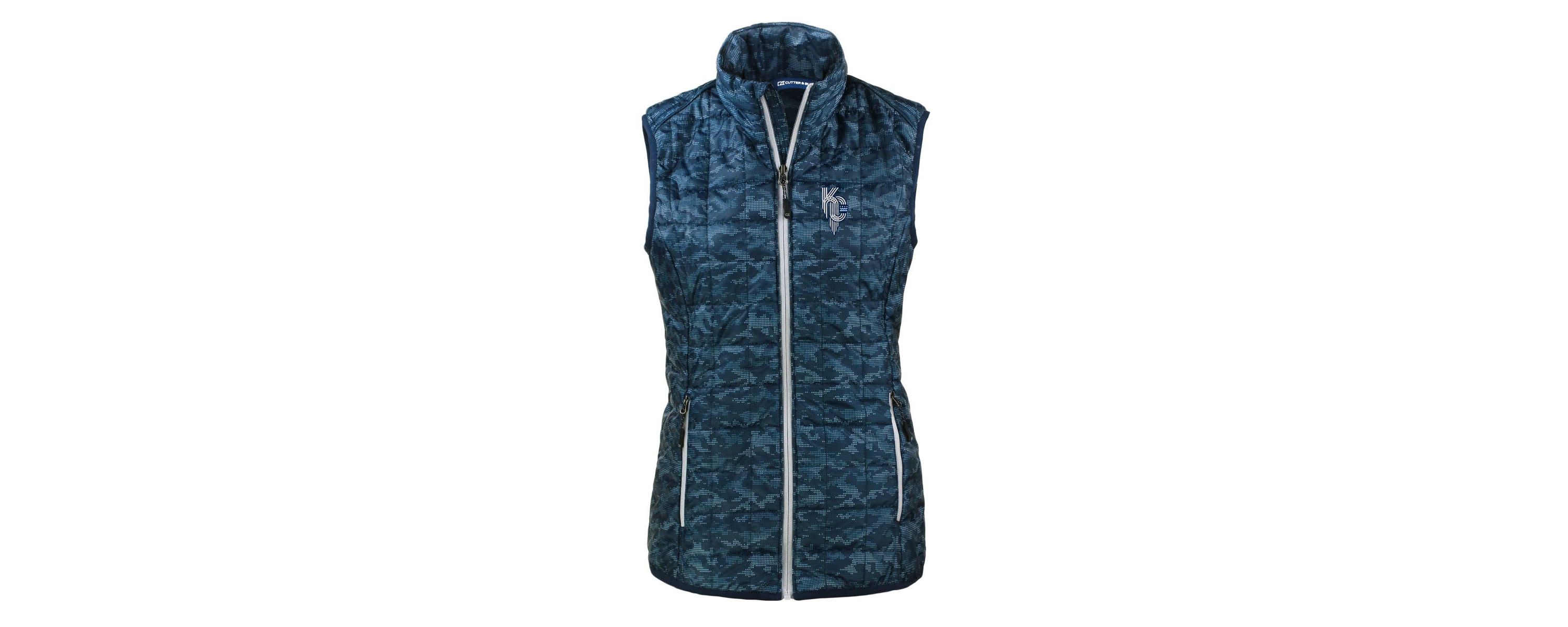 MLB Kansas City Royals City Connect Rainier PrimaLoft Eco Insulated Full-Zip Puffer Vest
