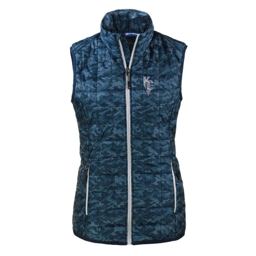 MLB Kansas City Royals City Connect Rainier PrimaLoft Eco Insulated Full-Zip Puffer Vest