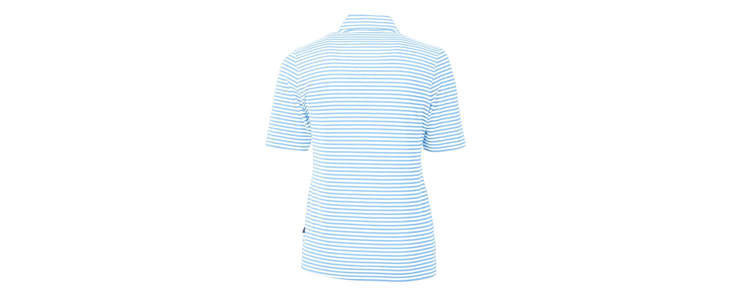 MLB Light Kansas City Royals City Connect DryTec Virtue Eco Pique Stripe Recycled Quarter-Zip Pullover Top