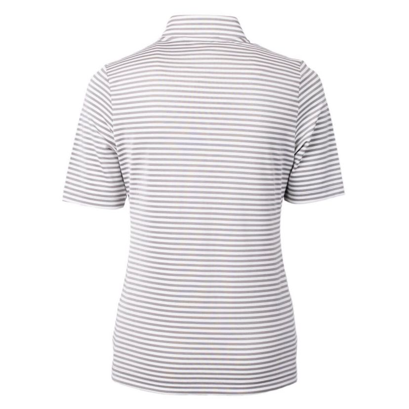 MLB Kansas City Royals City Connect DryTec Virtue Eco Pique Stripe Recycled Quarter-Zip Pullover Top