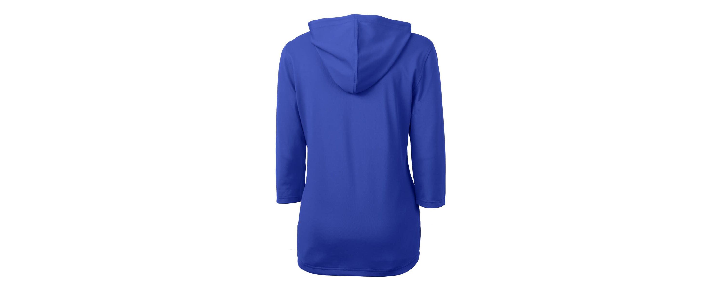 MLB Kansas City Royals City Connect DryTec Virtue Eco Pique Recycled 3/4-Sleeve Half-Zip Pullover Hoodie