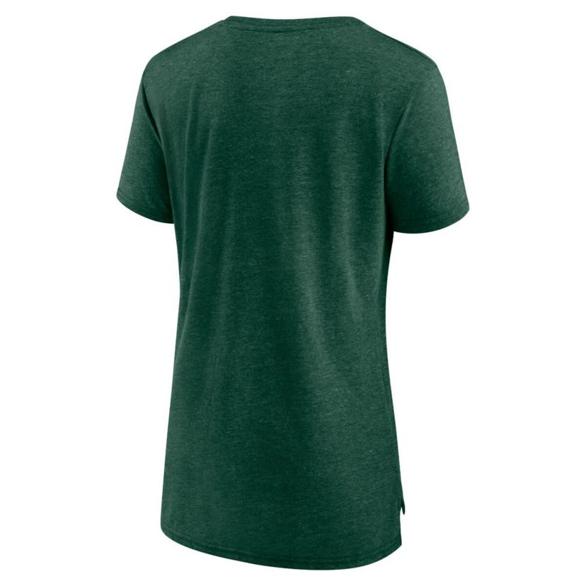 NBA Fanatics Hunter Milwaukee Bucks League Leader Tri-Blend T-Shirt