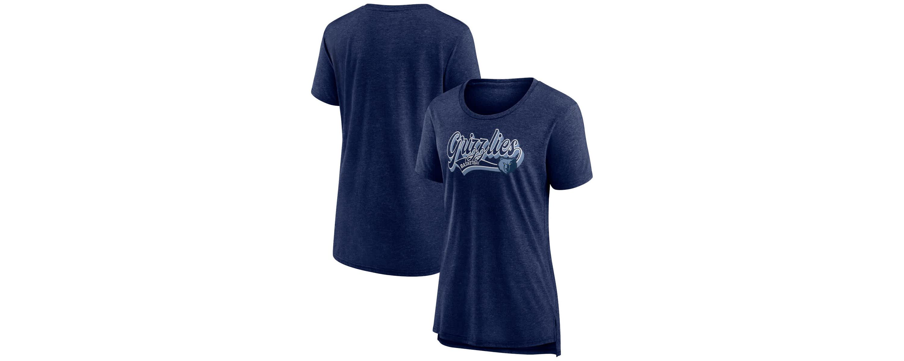 NBA Fanatics Memphis Grizzlies League Leader Tri-Blend T-Shirt
