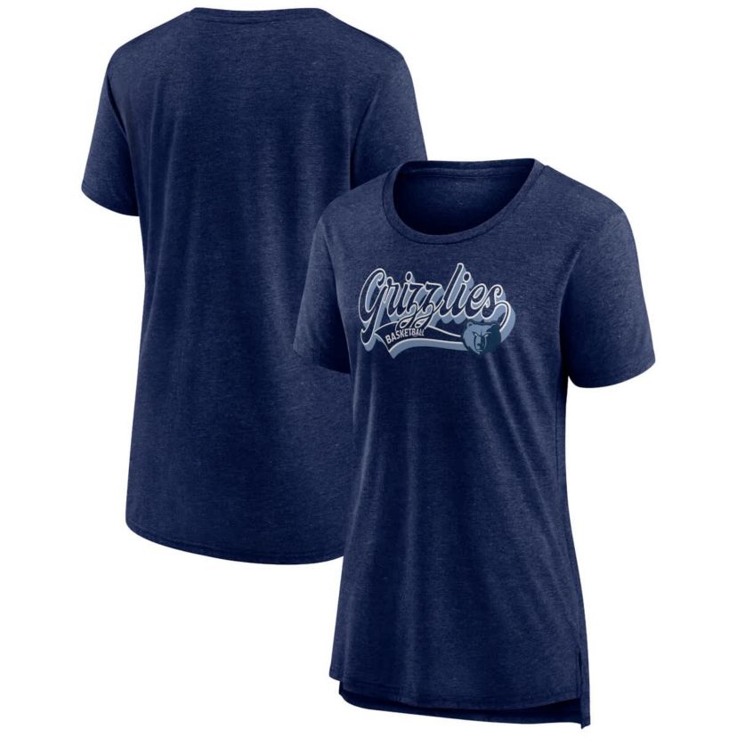 NBA Fanatics Memphis Grizzlies League Leader Tri-Blend T-Shirt