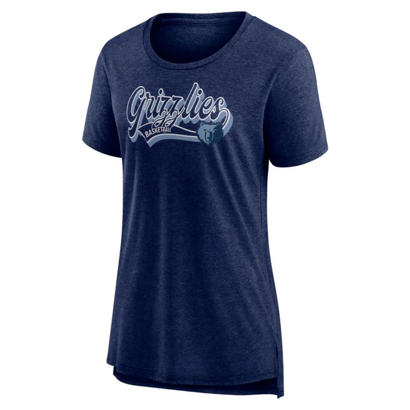 NBA Fanatics Memphis Grizzlies League Leader Tri-Blend T-Shirt