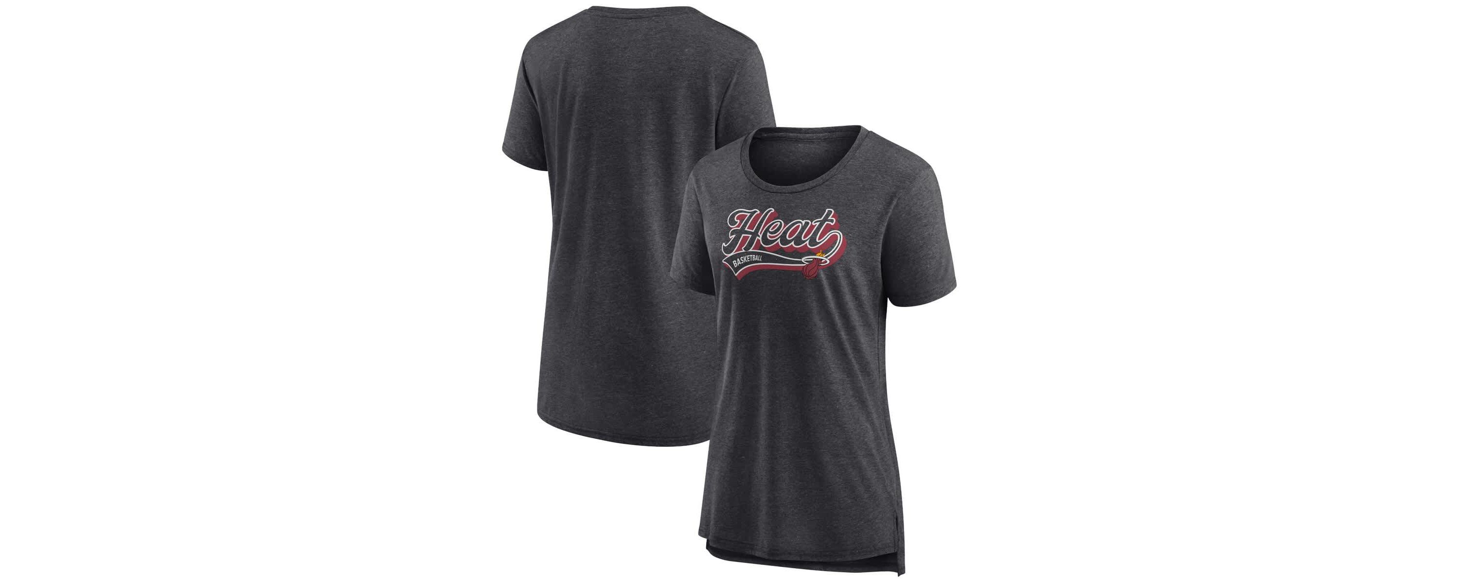 NBA Fanatics Miami Heat League Leader Tri-Blend T-Shirt