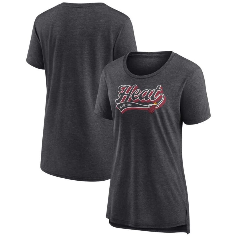 NBA Fanatics Miami Heat League Leader Tri-Blend T-Shirt