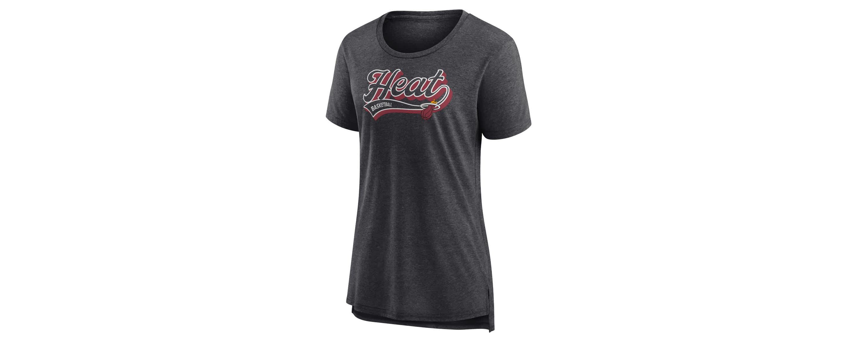NBA Fanatics Miami Heat League Leader Tri-Blend T-Shirt