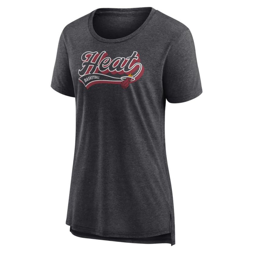 NBA Fanatics Miami Heat League Leader Tri-Blend T-Shirt