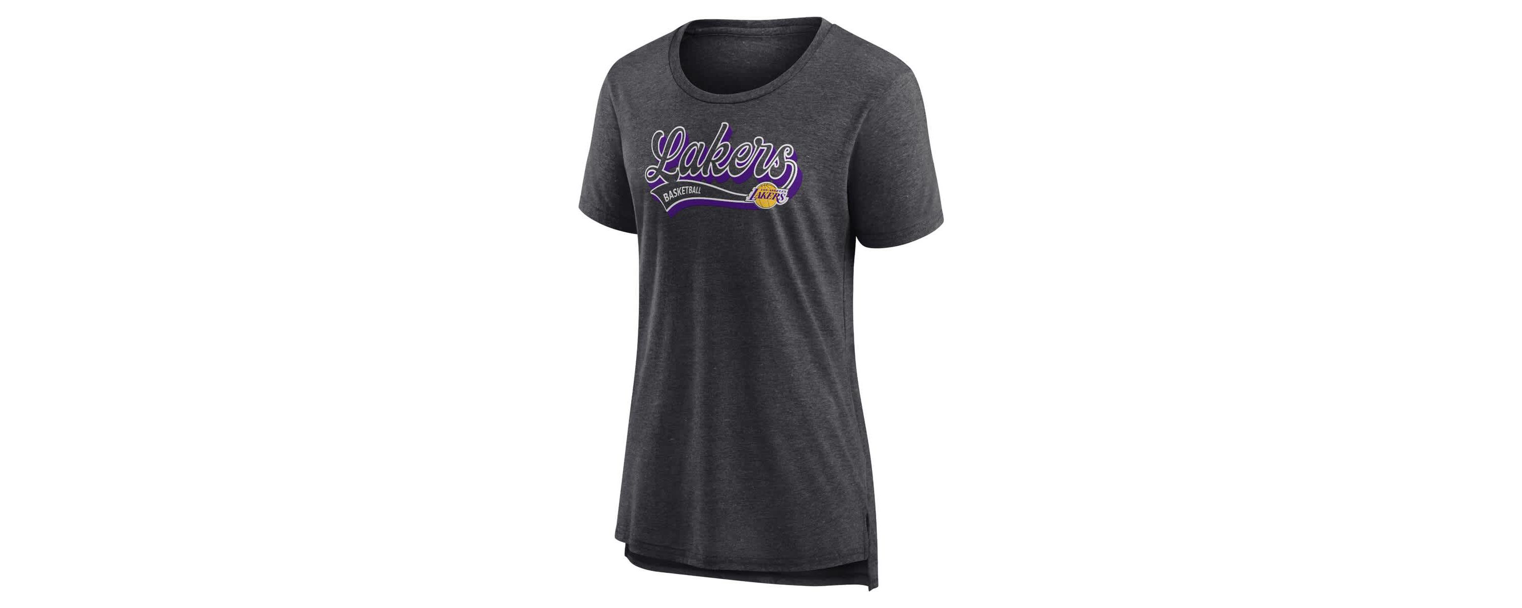 NBA Fanatics Los Angeles Lakers League Leader Tri-Blend T-Shirt