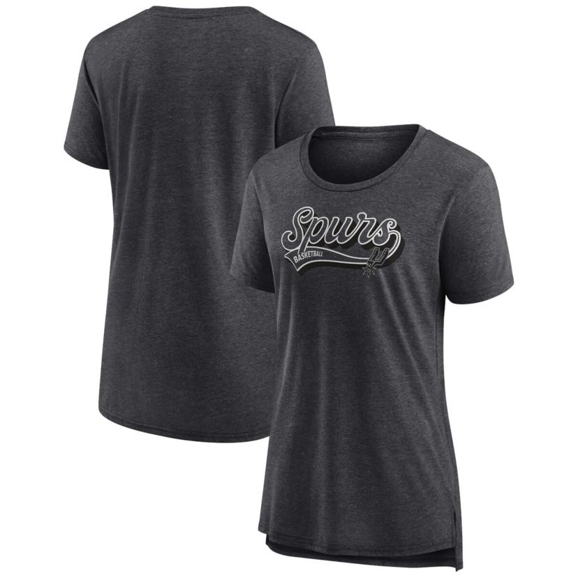 NBA Fanatics San Antonio Spurs League Leader Tri-Blend T-Shirt