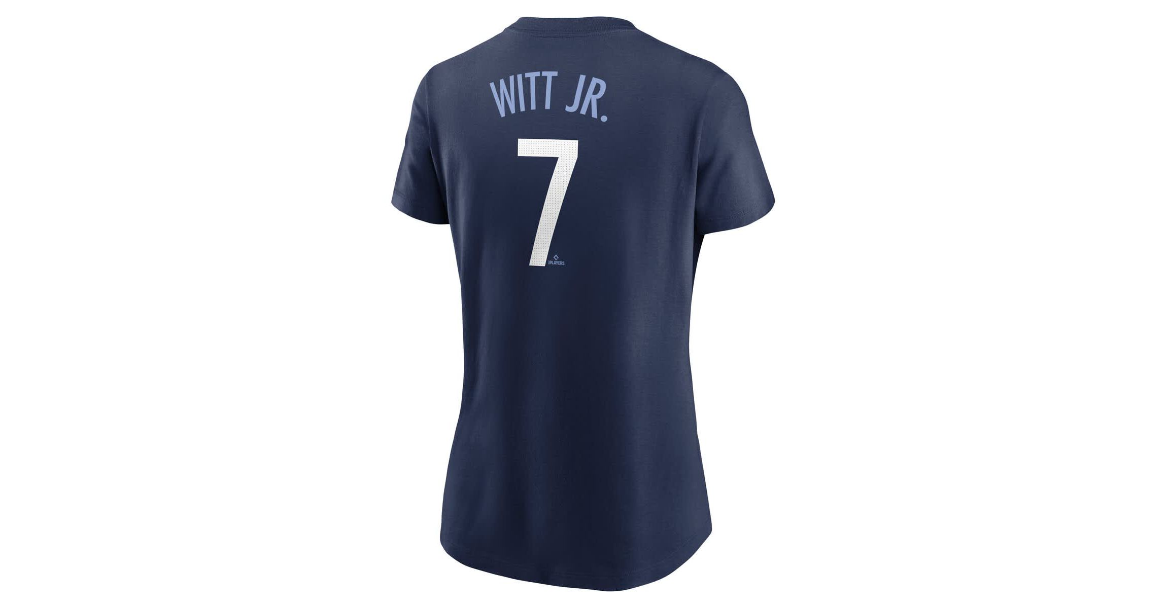 MLB Nike Bobby Witt Jr. Kansas City Royals City Connect Fuse Name & Number T-Shirt