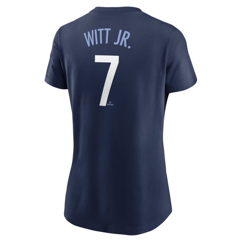 MLB Nike Bobby Witt Jr. Kansas City Royals City Connect Fuse Name & Number T-Shirt