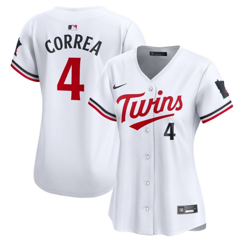MLB Nike Carlos Correa Minnesota Twins Home Limited Player Jersey