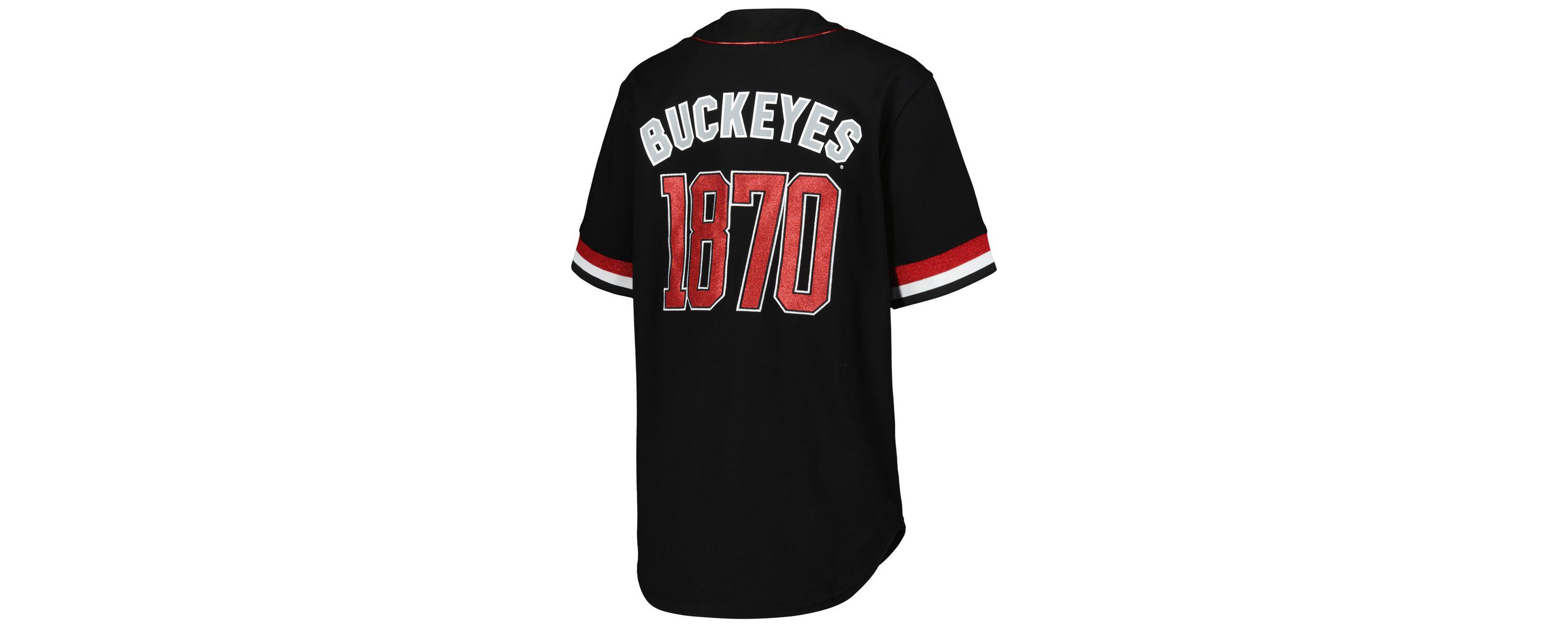 NCAA Ohio State Buckeyes Button-Up Baseball Shirt