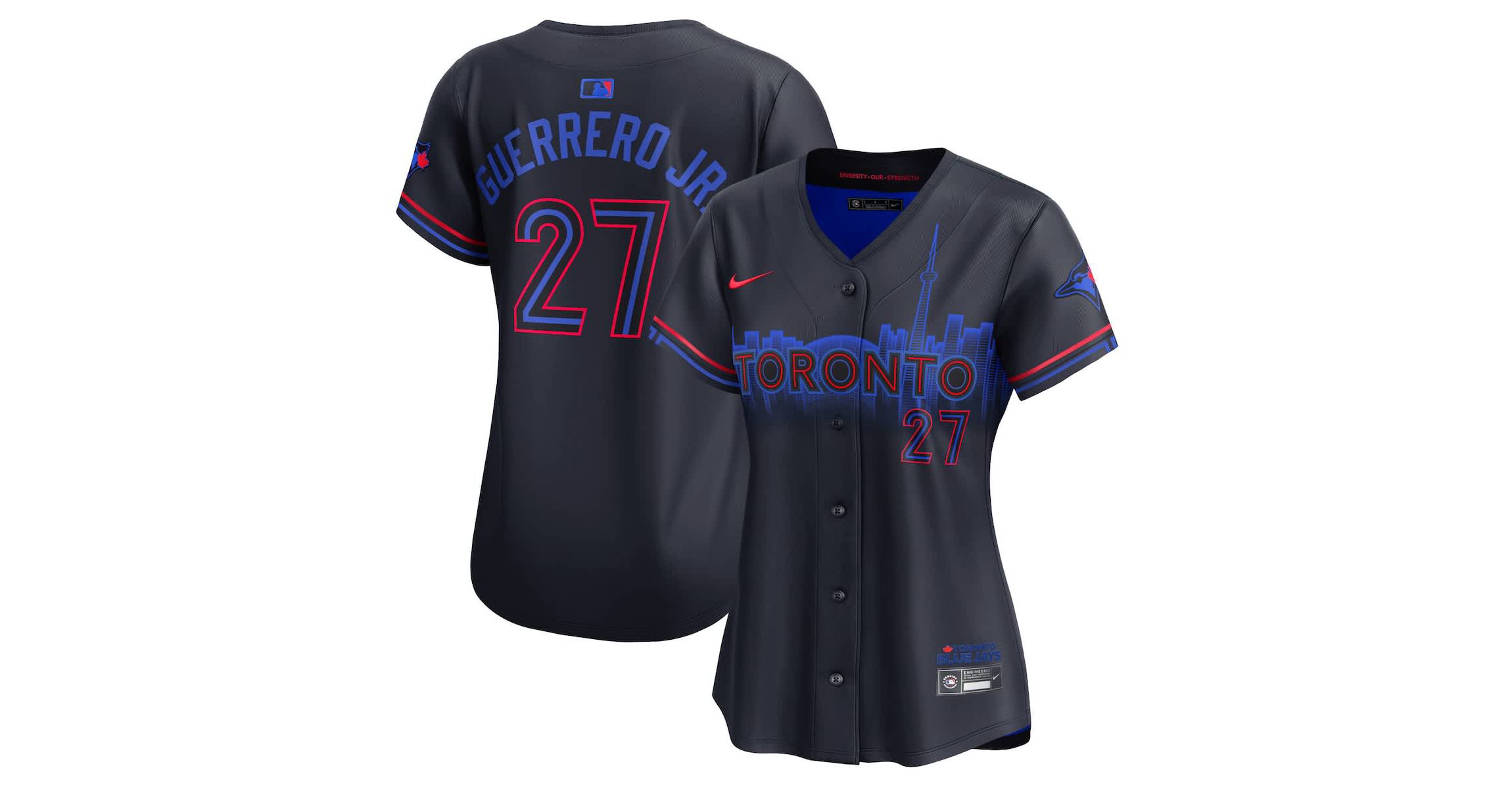 Toronto Blue Jays MLB Nike Vladimir Guerrero Jr. Toronto Jays 2024 City Connect Limited Player Jersey