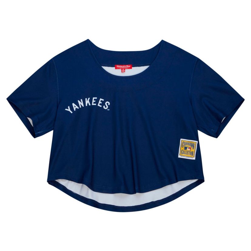 MLB New York Yankees Cooperstown Collection Crop T-Shirt