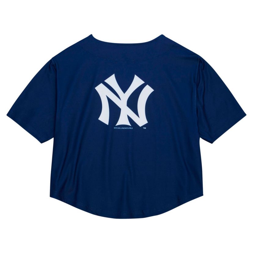 MLB New York Yankees Cooperstown Collection Crop T-Shirt