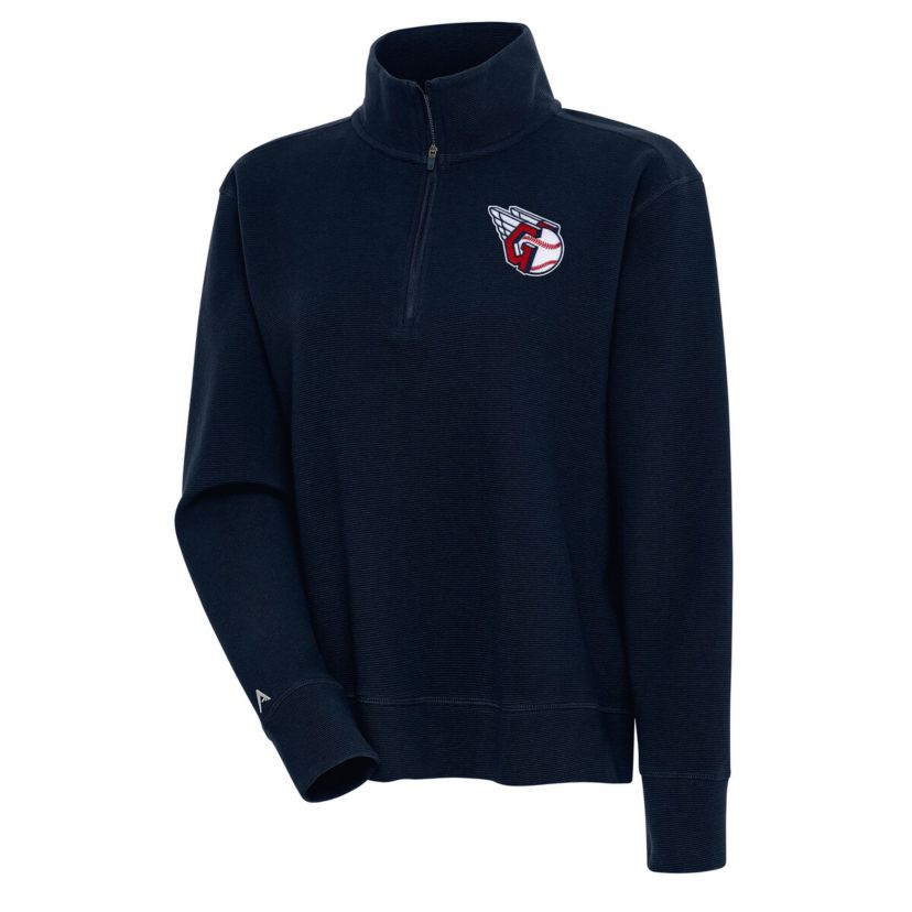 MLB Cleveland Guardians Portal Quarter-Zip Pullover Top
