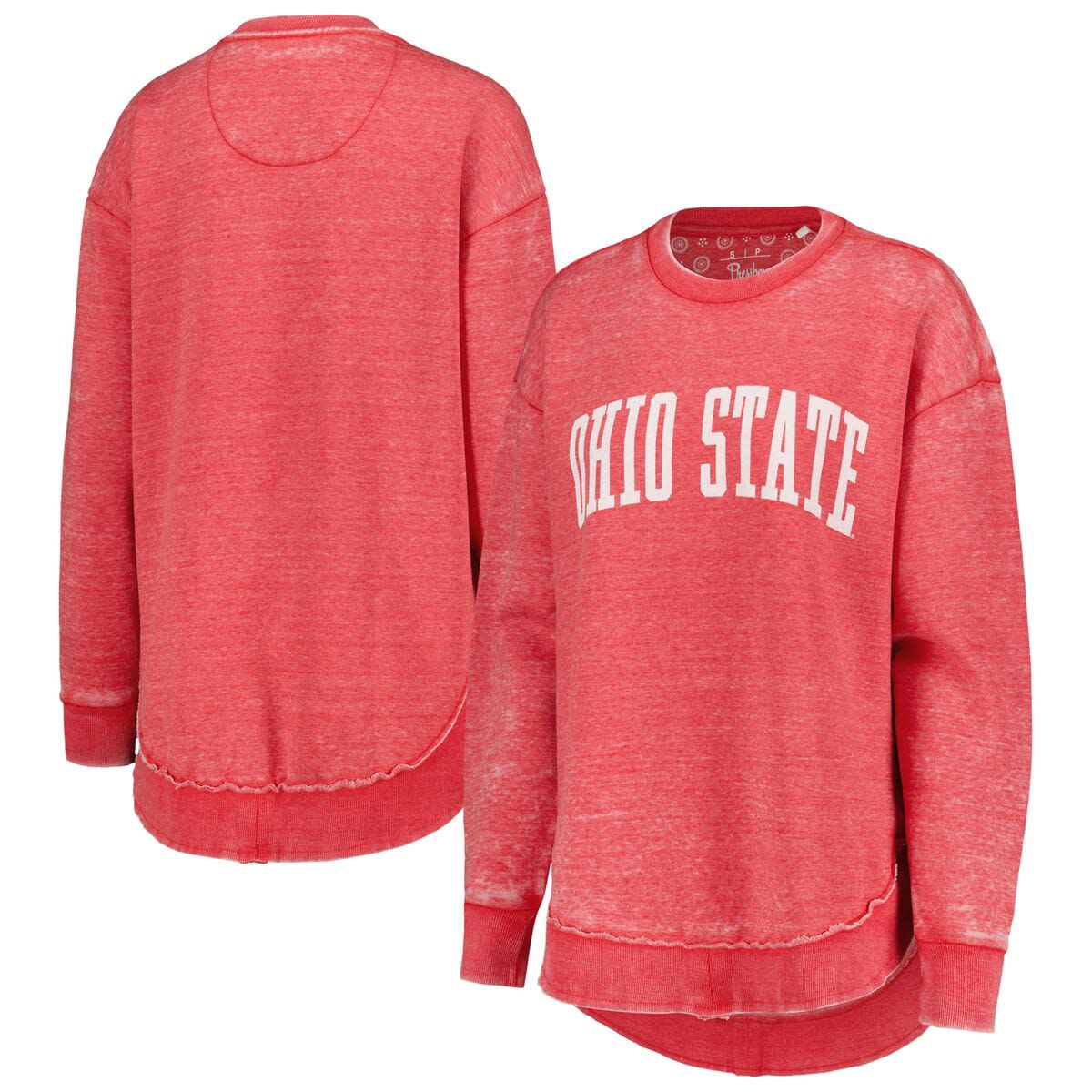 NCAA Ohio State Buckeyes Vintage Wash Pullover Sweatshirt