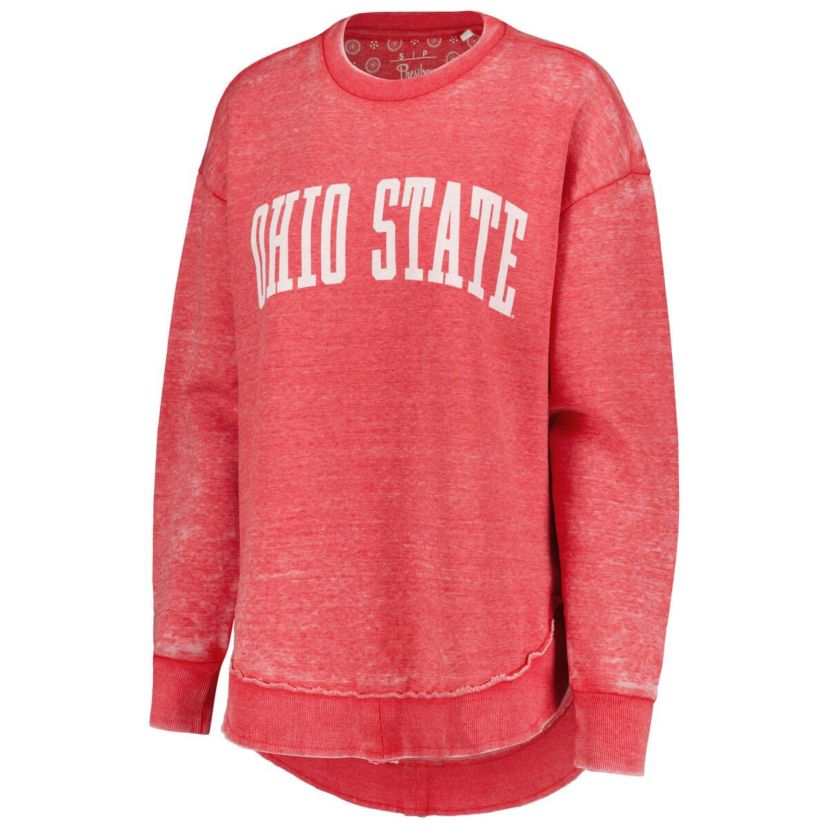 NCAA Ohio State Buckeyes Vintage Wash Pullover Sweatshirt