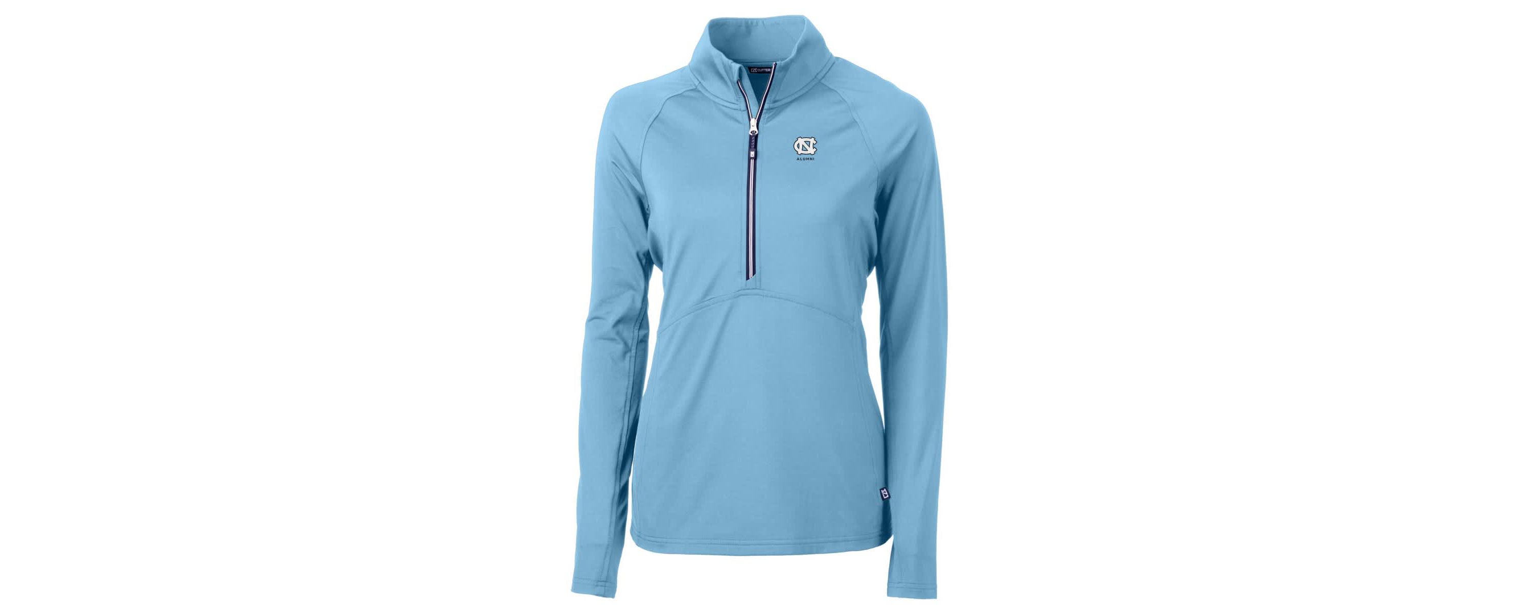 NCAA Carolina North Carolina Tar Heels Alumni Adapt Eco Knit Stretch Recycled Half-Zip Pullover Top