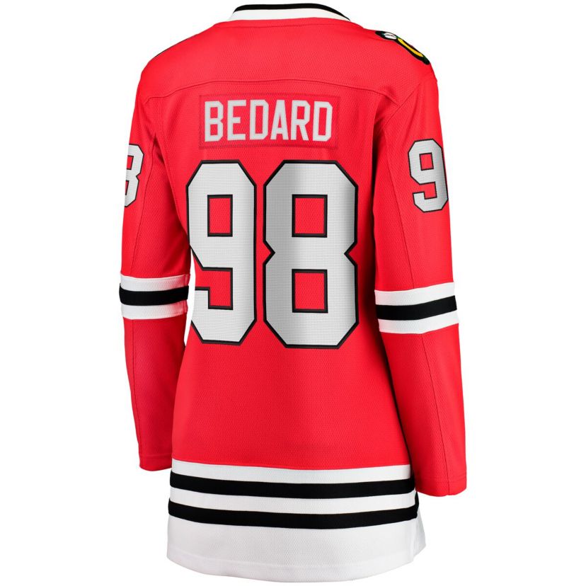 NHL Fanatics Connor Bedard Chicago Blackhawks Home Breakaway Player Jersey