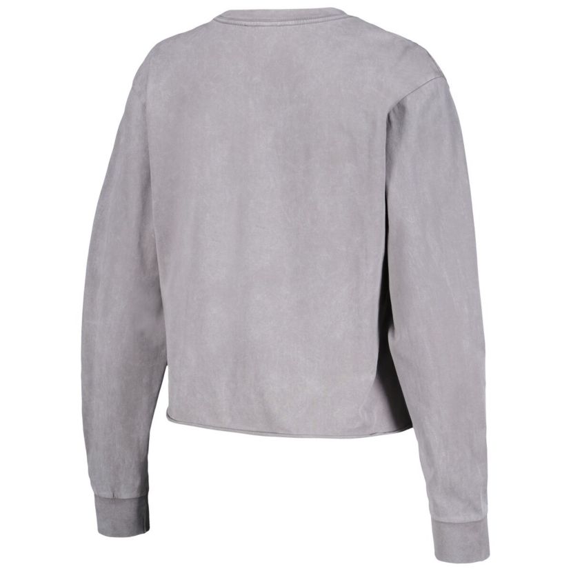 NBA Los Angeles Lakers Band Cropped Long Sleeve T-Shirt