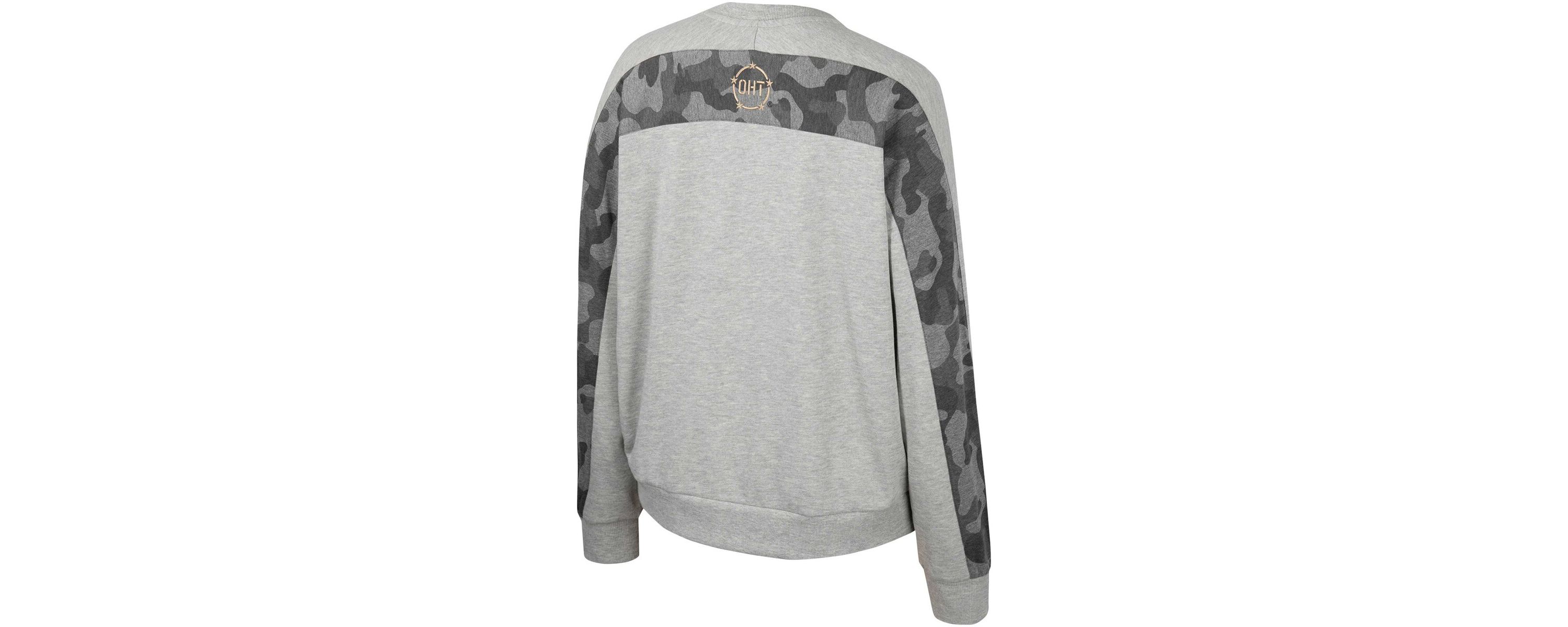 NCAA Michigan State Spartans OHT Military Appreciation Flag Rank Dolman Pullover Sweatshirt